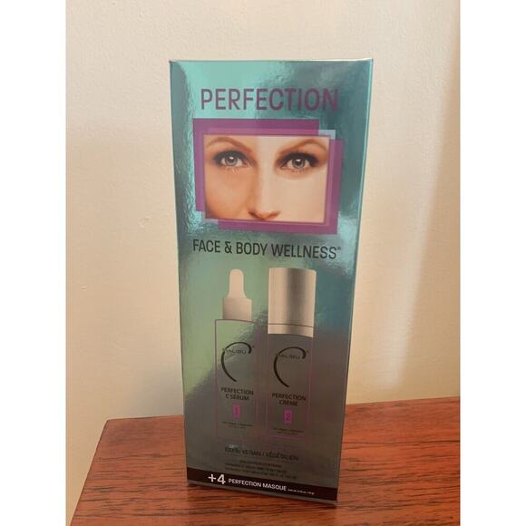 Malibu C Skincare Perfection Face & Body Wellness Collection Serum Creme NEW Veg - Picture 1 of 6